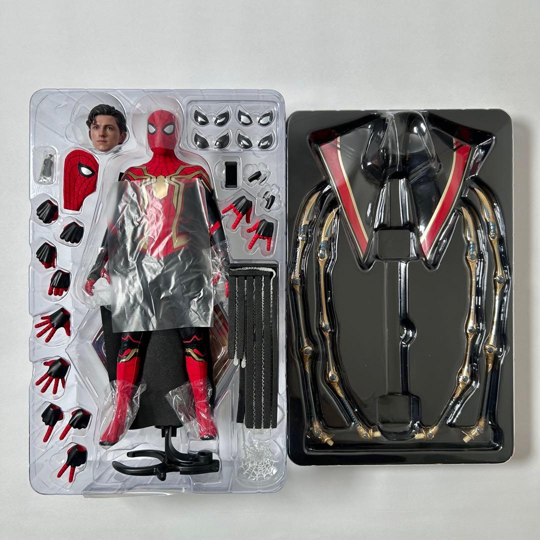 【美品】ホットトイズ スパイダーマン インテグレーテッドスーツ ノーウェイホーム