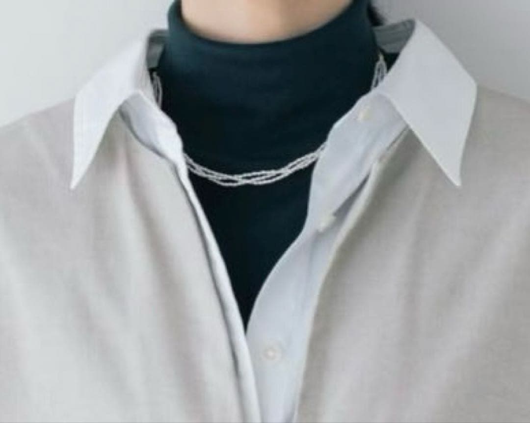 Natully / 淡水パール / 三編みネックレス　北欧、暮らしの道具店