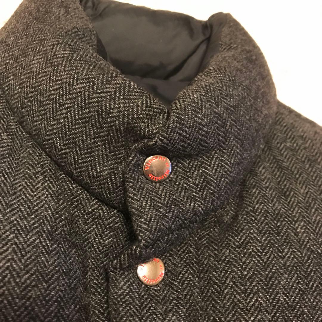 バンソンエミレイユ ダウンベスト リバーシブル 42