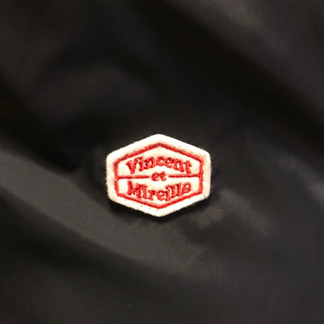 バンソンエミレイユ ダウンベスト リバーシブル 42