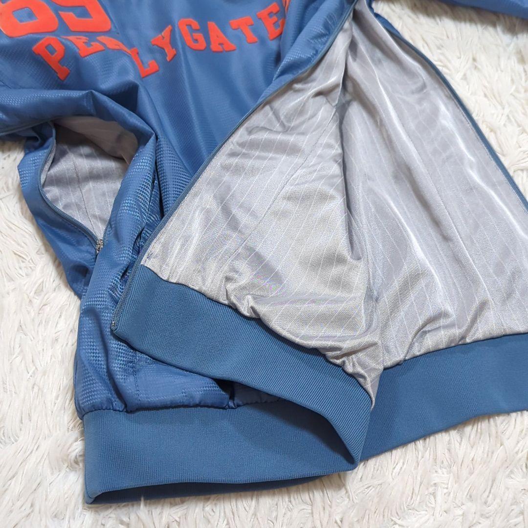 美品 パーリーゲイツ ツインスニード 蓄熱 ジャケット セットアップ 水色