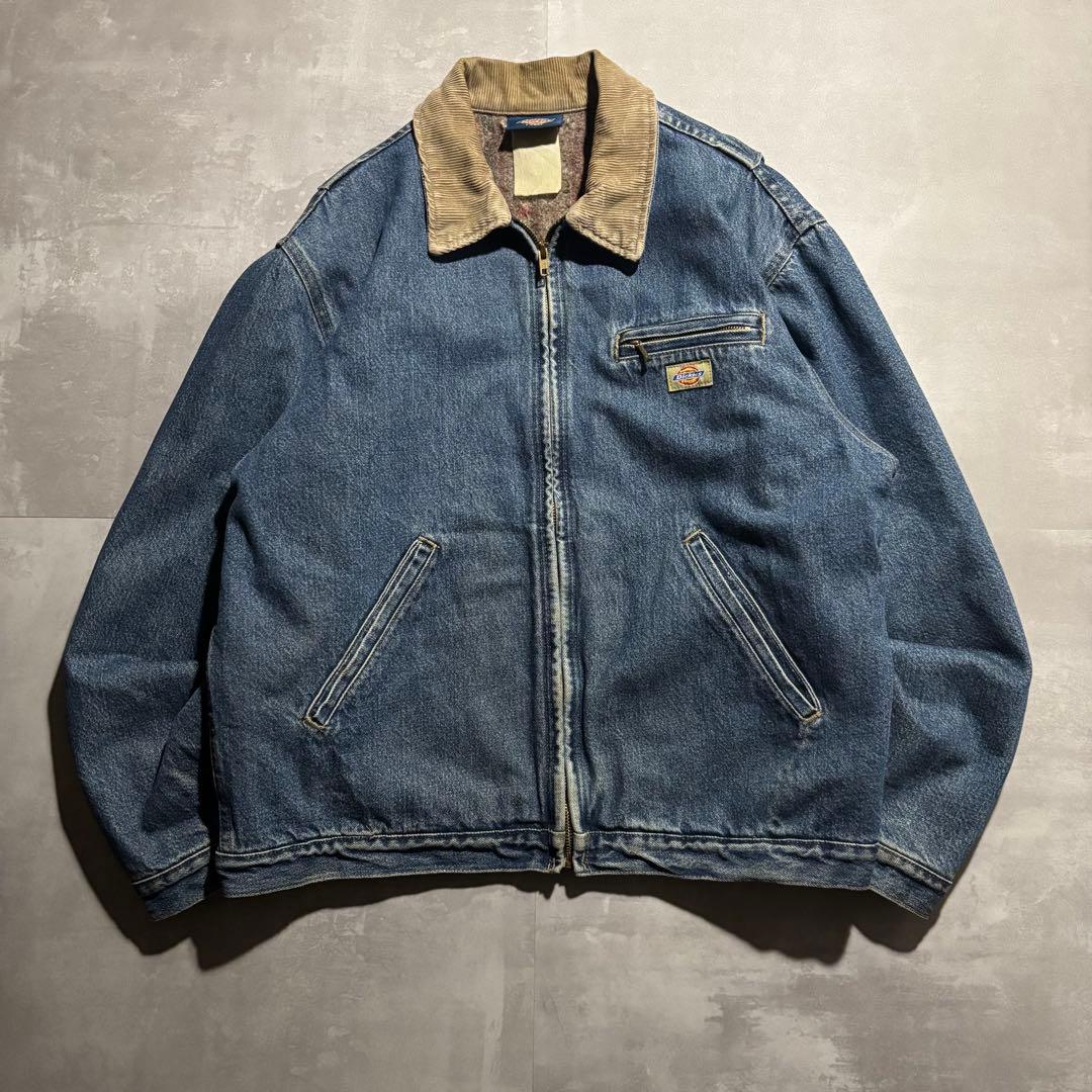 90s- Dickies ディッキーズ　デトロイトジャケット　デニムジャケット