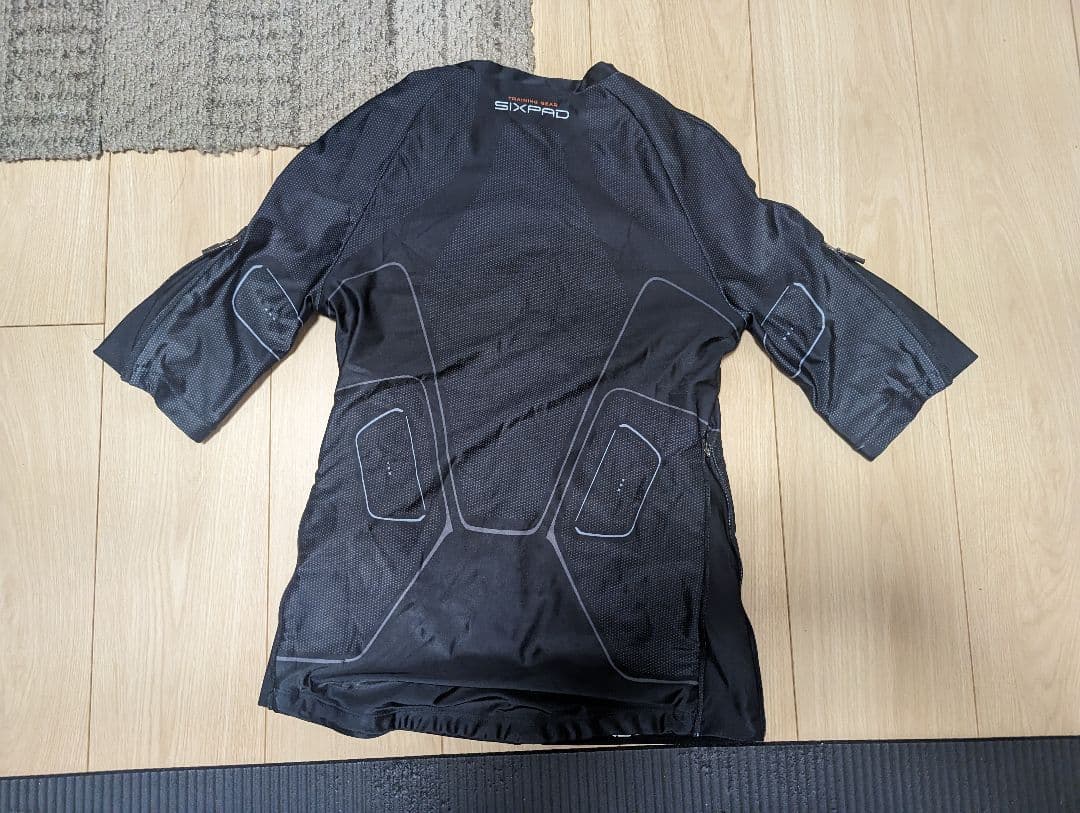 SIXPAD パワースーツ Mサイズ ブラック 半袖