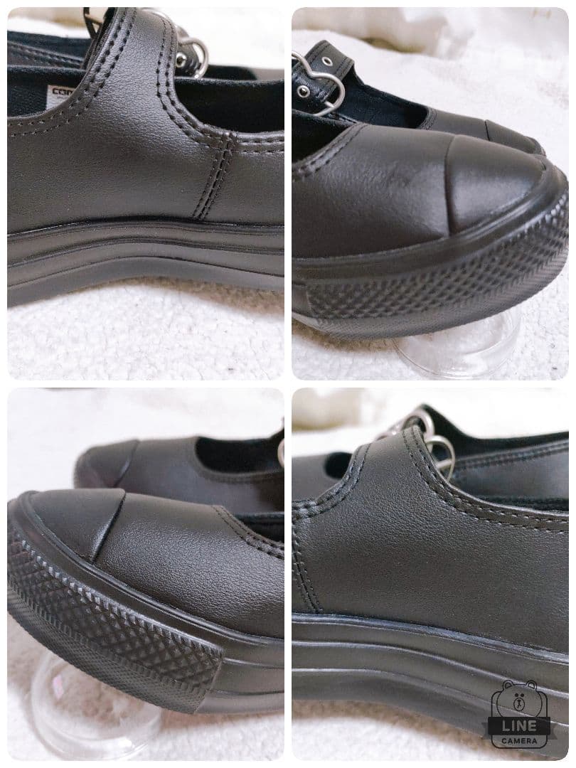 雨の日最適！オールスター　ライト　ＰＬＴＳ　ＭＪ　ハートバックル　レインシューズ