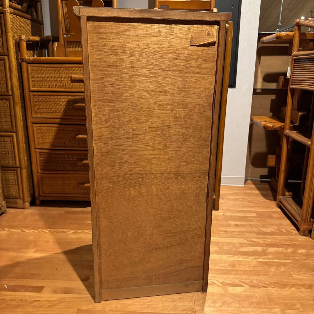 起立木工 6段チェスト サイドチェスト ヴィンテージ家具