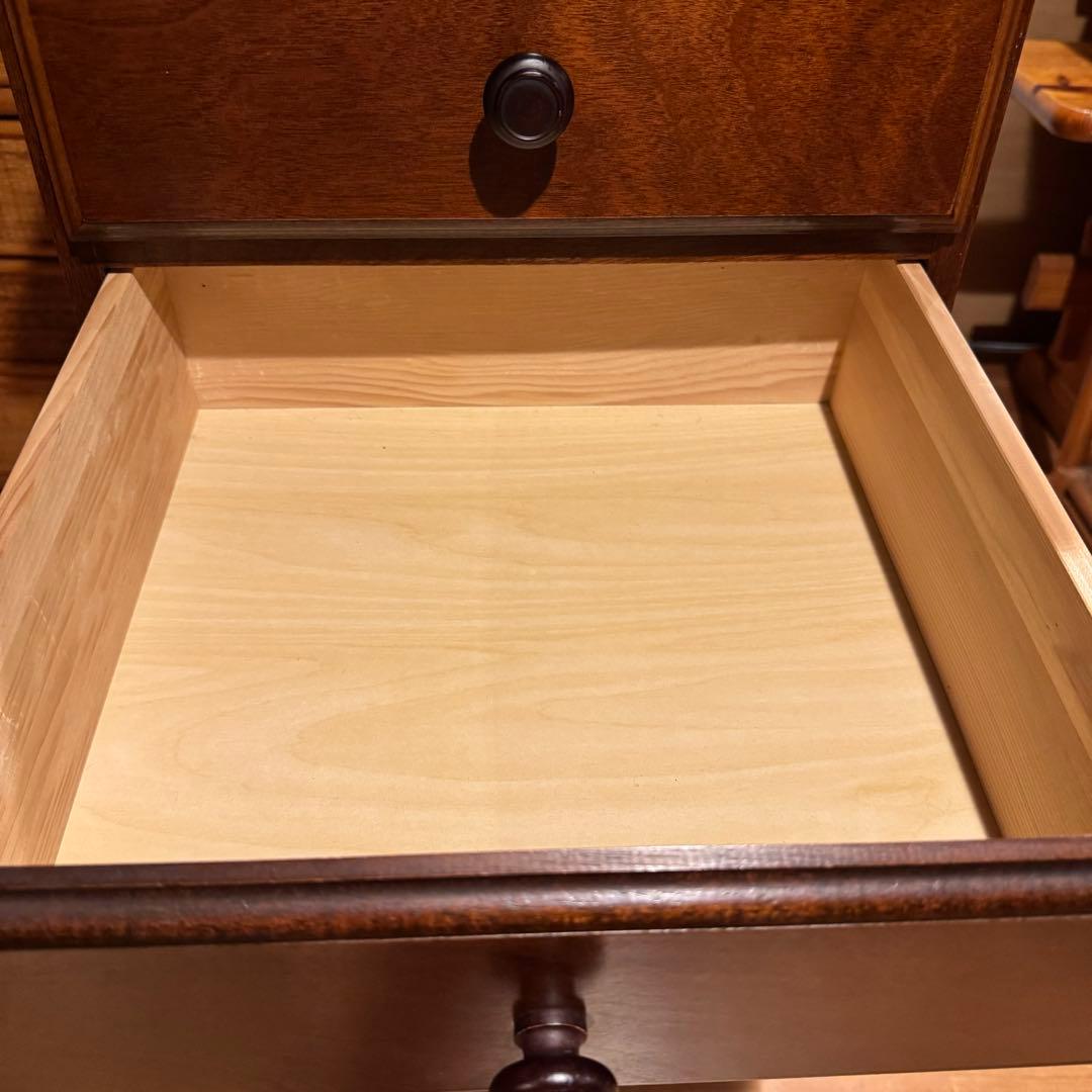 起立木工 6段チェスト サイドチェスト ヴィンテージ家具