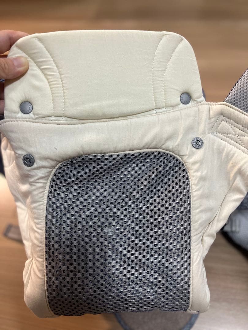 MIKI HOUSE ポグネー　ベビーキャリア デニム調