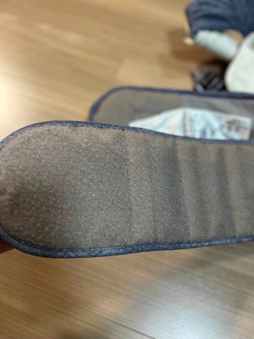 MIKI HOUSE ポグネー　ベビーキャリア デニム調