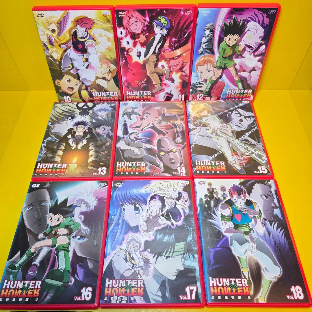 新品ケース交換済み　ハンターハンター【DVD】全49巻 + 劇場版 2作品