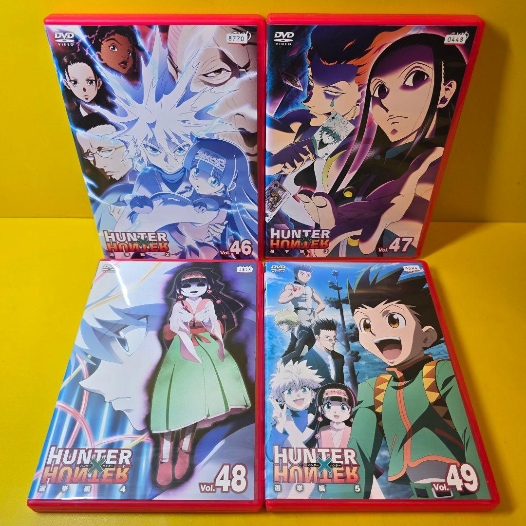 新品ケース交換済み　ハンターハンター【DVD】全49巻 + 劇場版 2作品
