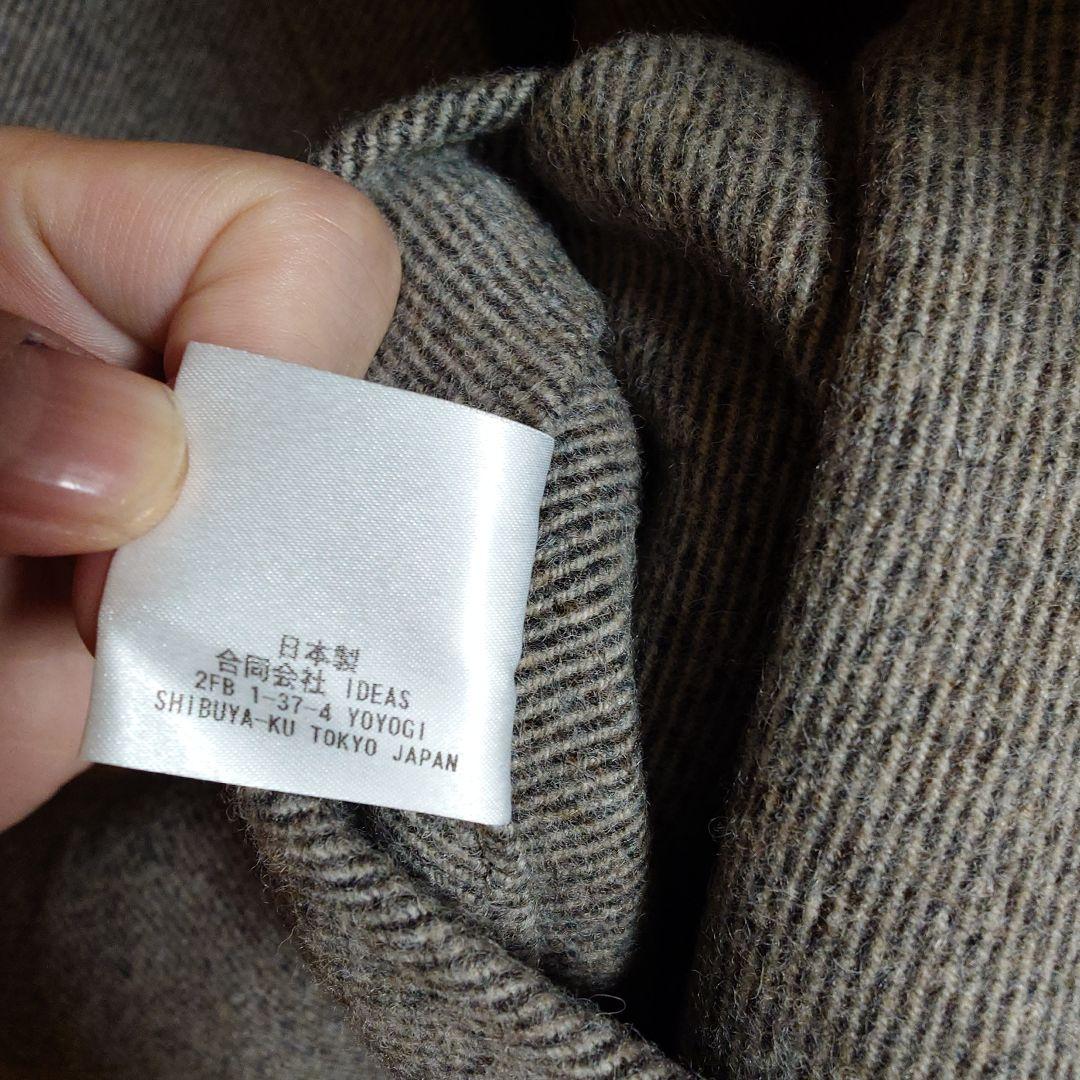 HEUGN ユーゲン Ellen フランネルカバーオールジャケット