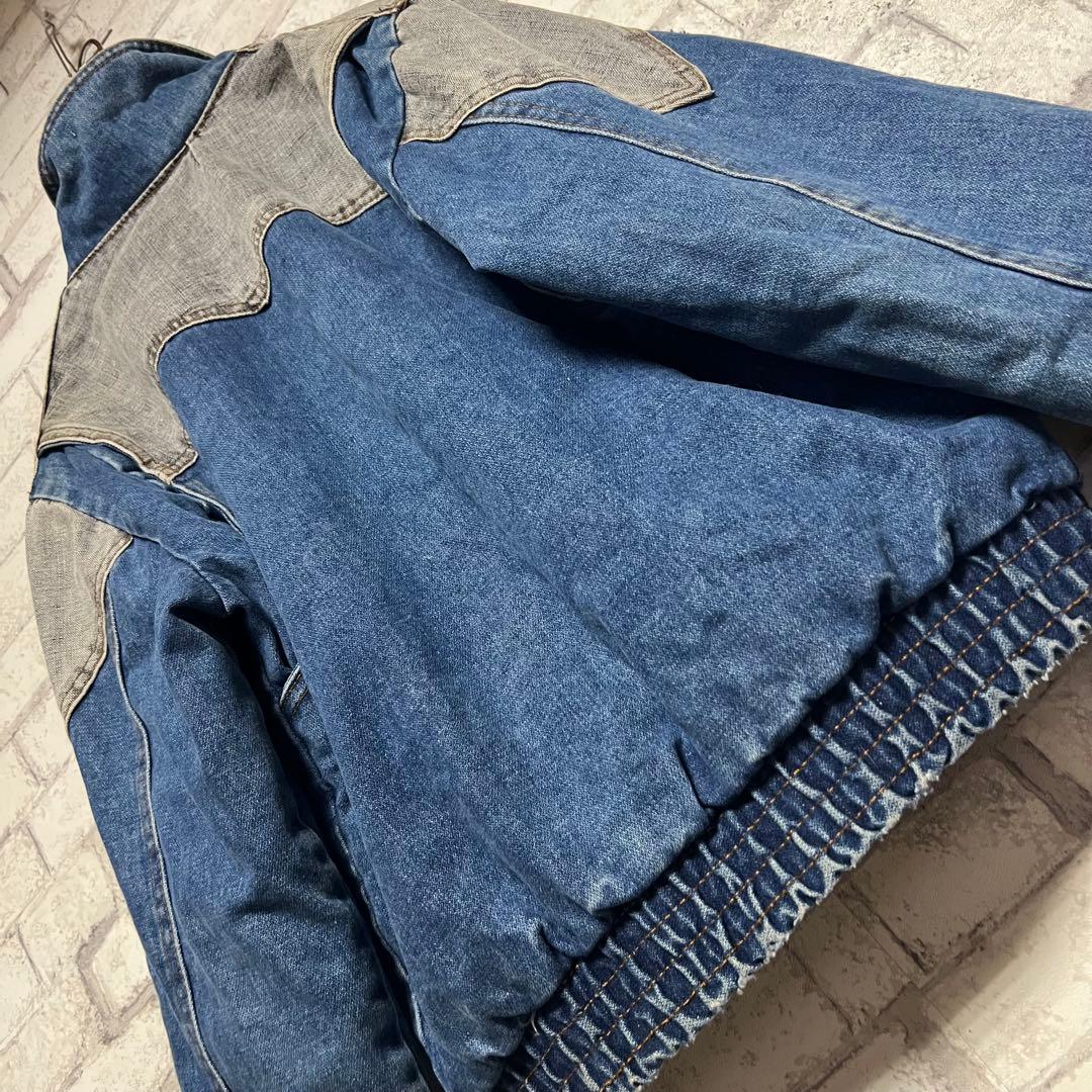 ホワイト様　【80-90s】ヴィンテージ デニムジャケット バックトゥザ