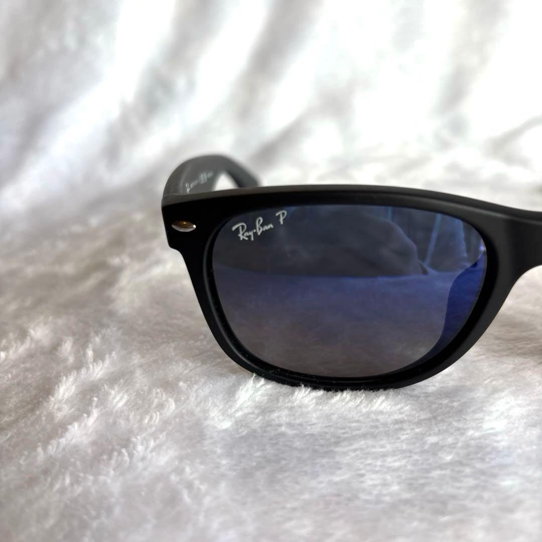 美品 レイバン RB2132-F 601-S/78 偏光 ニューウェイファーラー