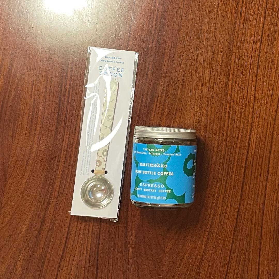 【限定品】マリメッコ ブルーボトル コーヒー&スプーンセット