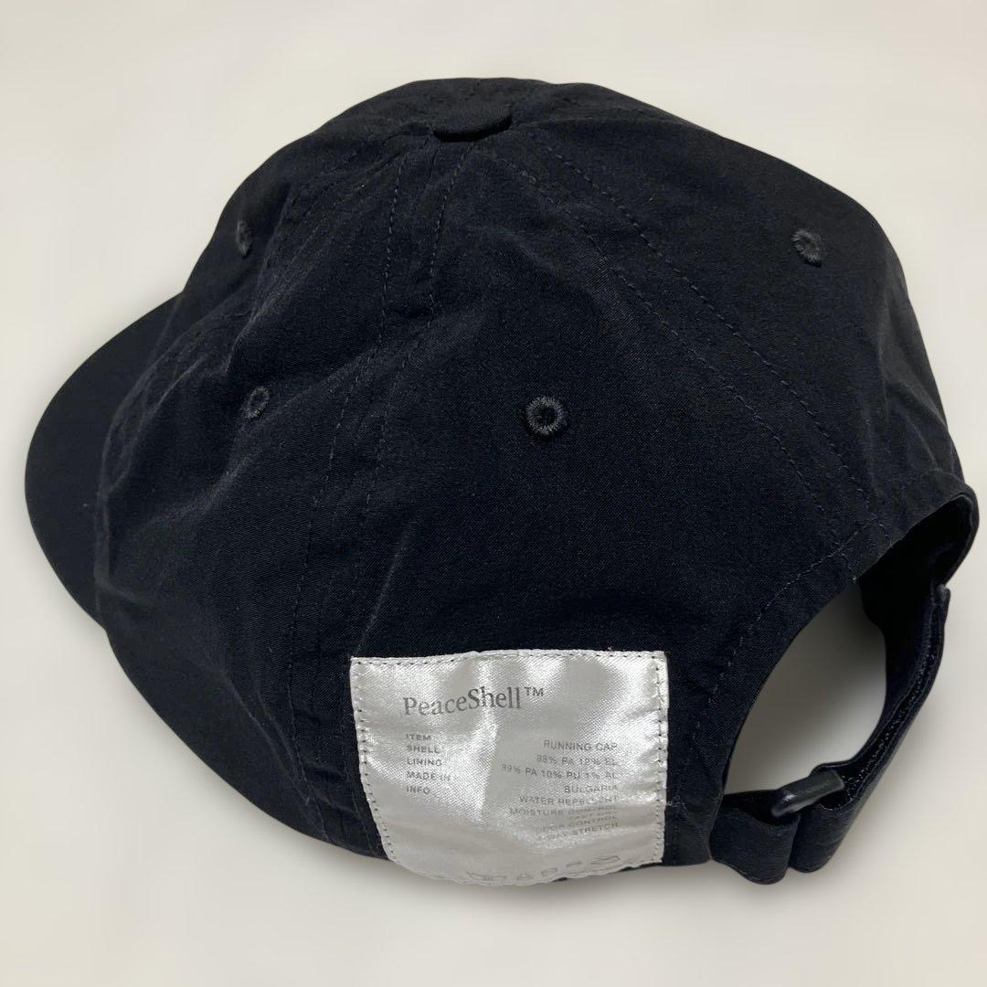 T*A様 SATISFY PeaceShell Running キャップ ブラッ