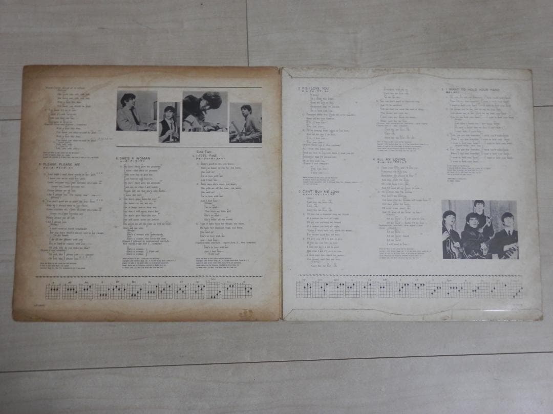 ビートルズと唄おう / ジミー・ハスケルと彼の楽団　LP　赤盤　CP 7260