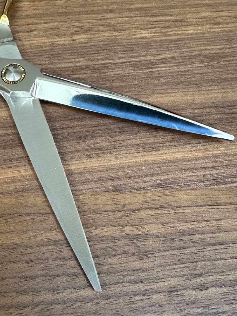 ゴールドハンドル 6.5インチ カットシザー 理容 美容 鋏 シザー