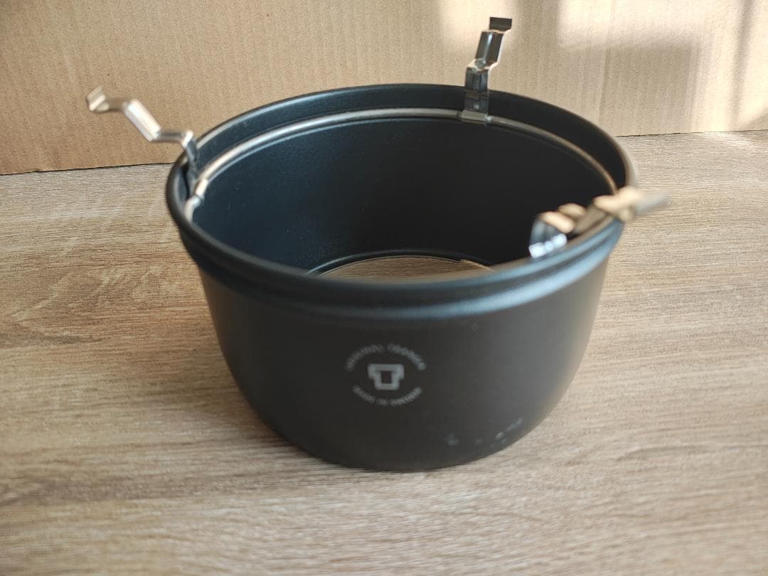 トランギアー　ストームクッカーSブラックバージョン　アルスト無し