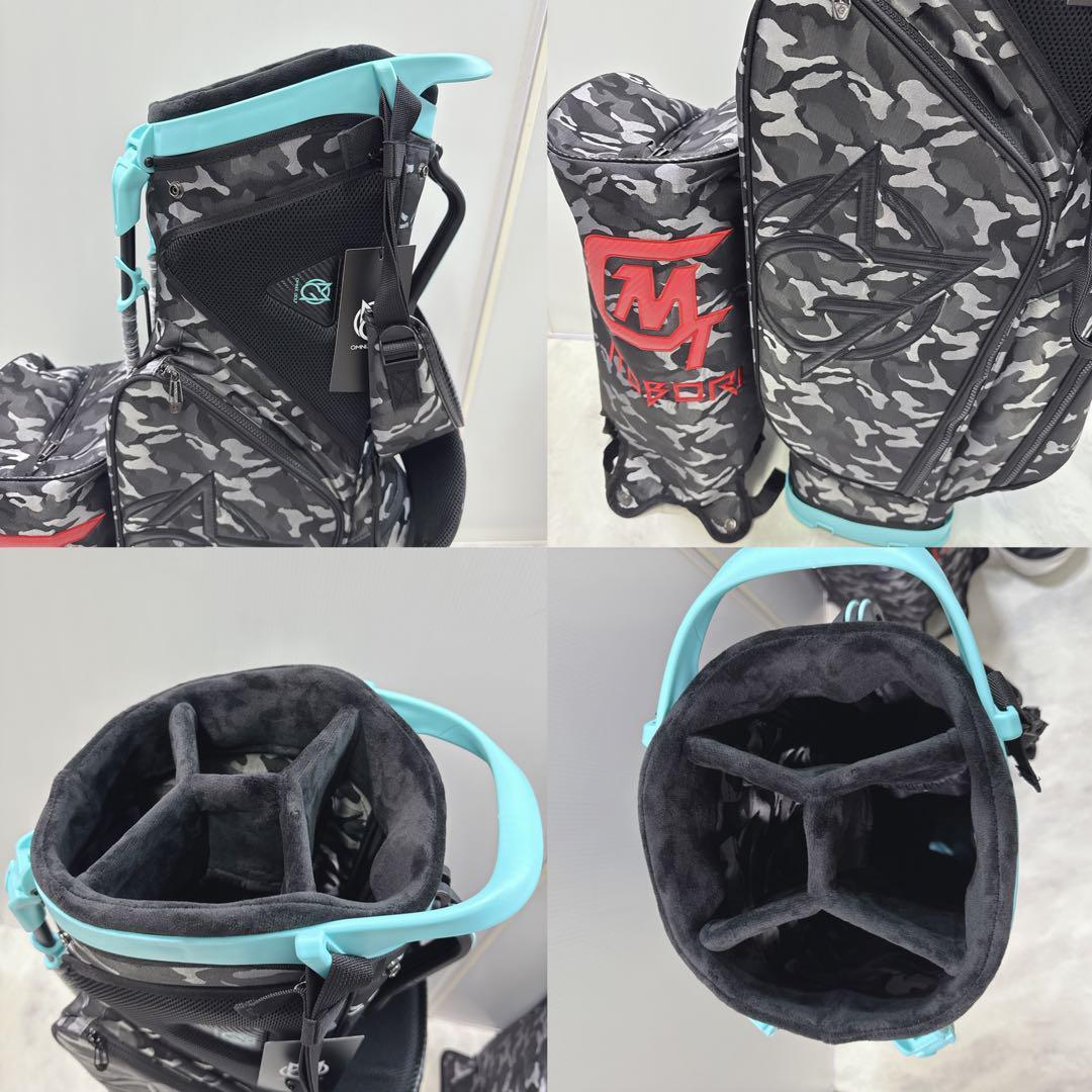 新品未使用 激レア一刀彫 ロゴ オムニックス 迷彩 8.5型 OMNIX