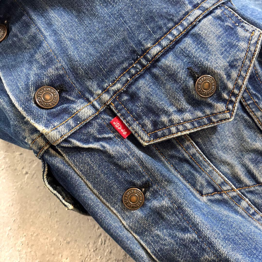 ジャケット・アウター Early 70s Levis 70505 Care Tag