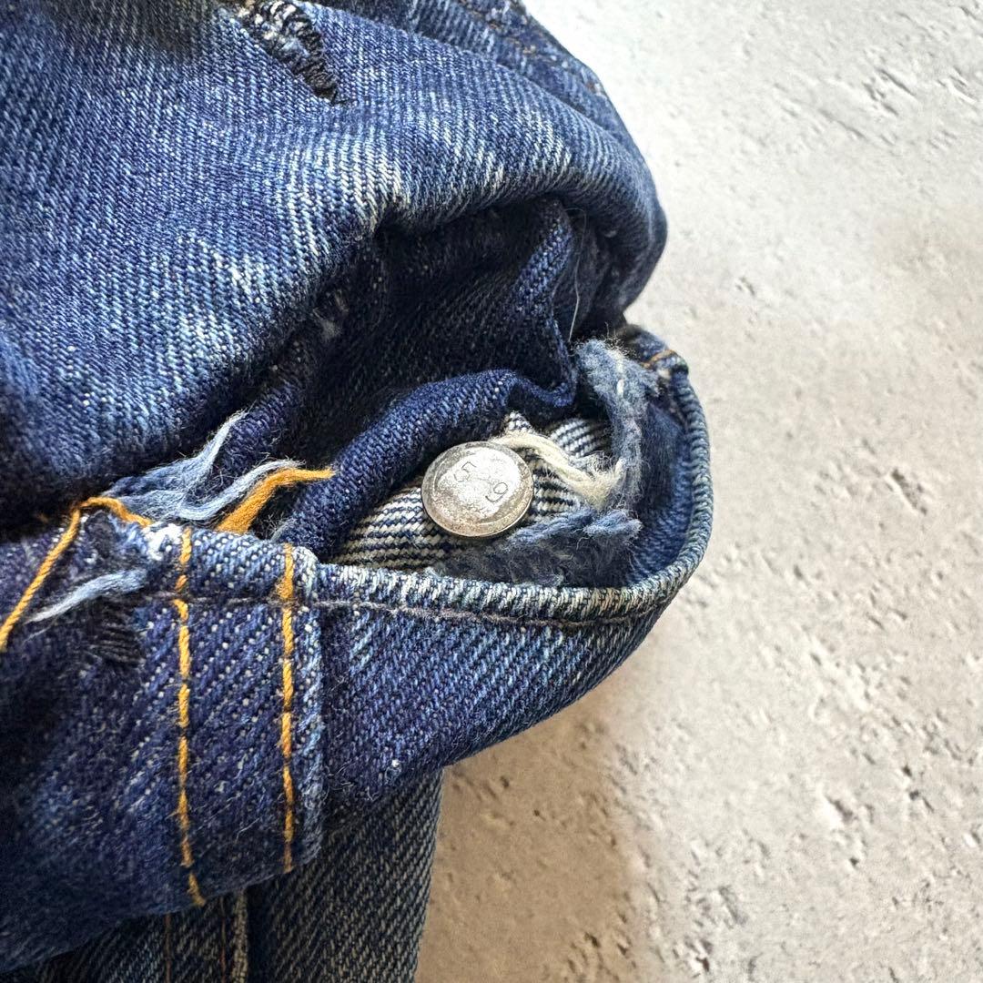 ジャケット・アウター Early 70s Levis 70505 Care Tag