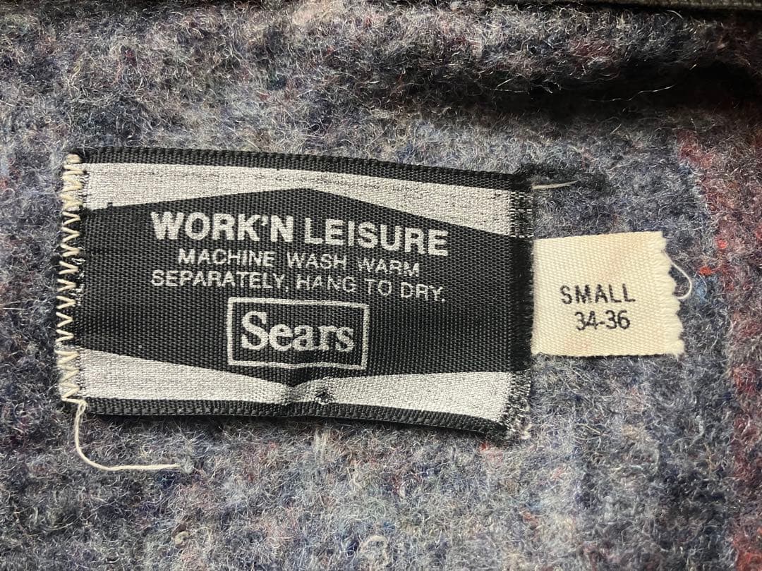 60〜70'S SEARSビンテージデニムカバーオール/シアーズチョアジャケット