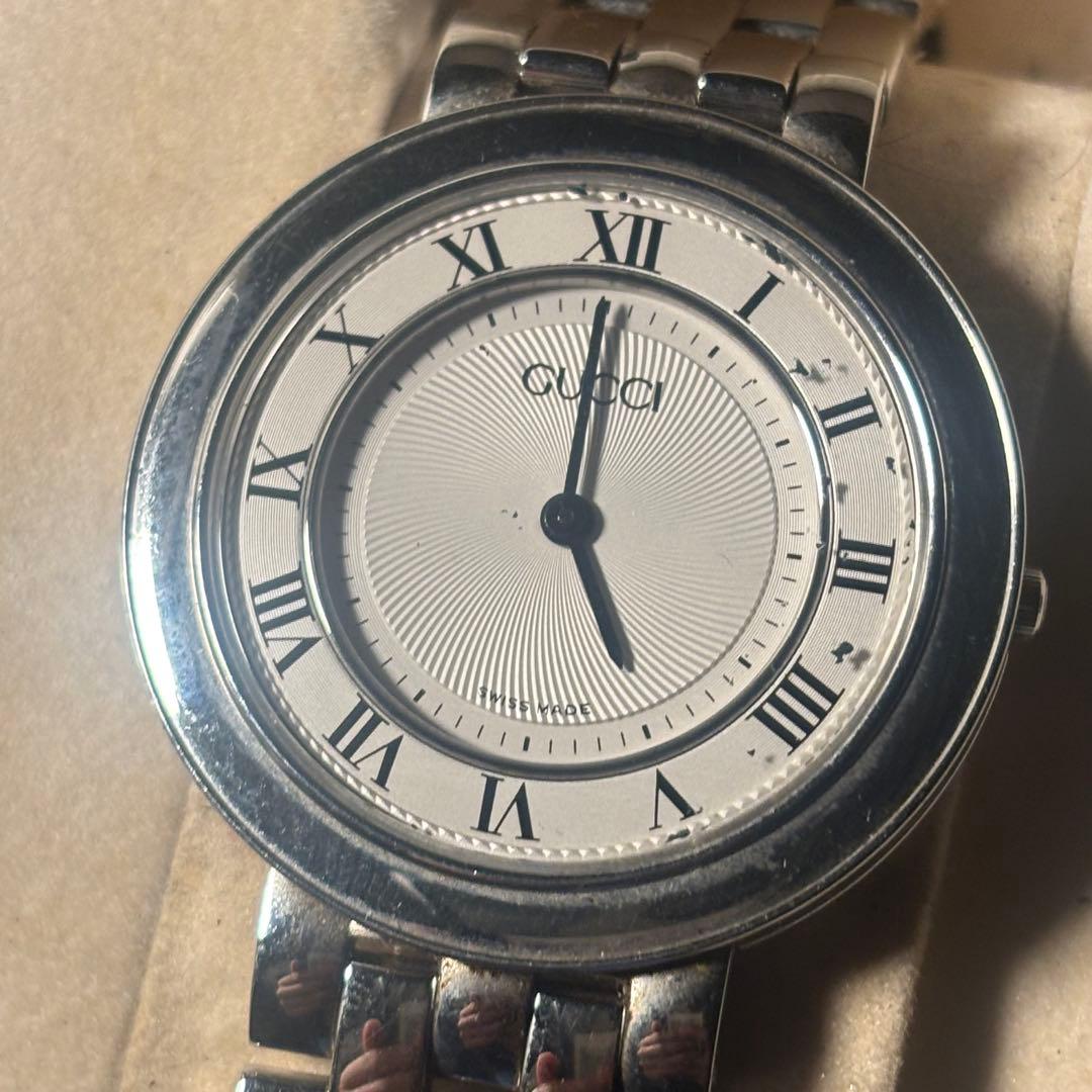 ⚠️最終値下げ⚠️GUCCI グッチ 546P SS クォーツ レディース 腕時計