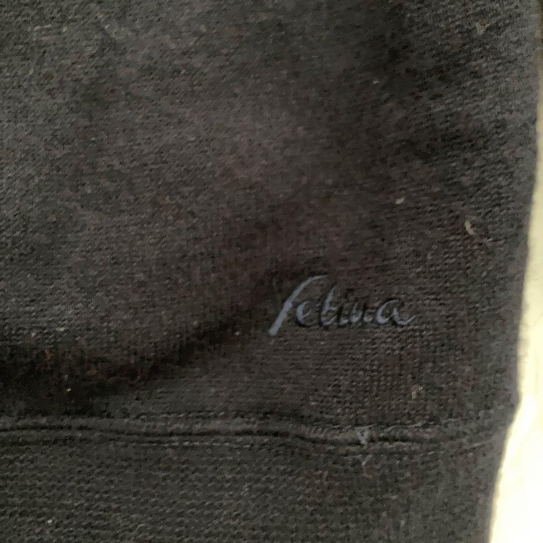 イエティナ　yetina トレーナー　スウェット　M ネイビーリラックスフィット