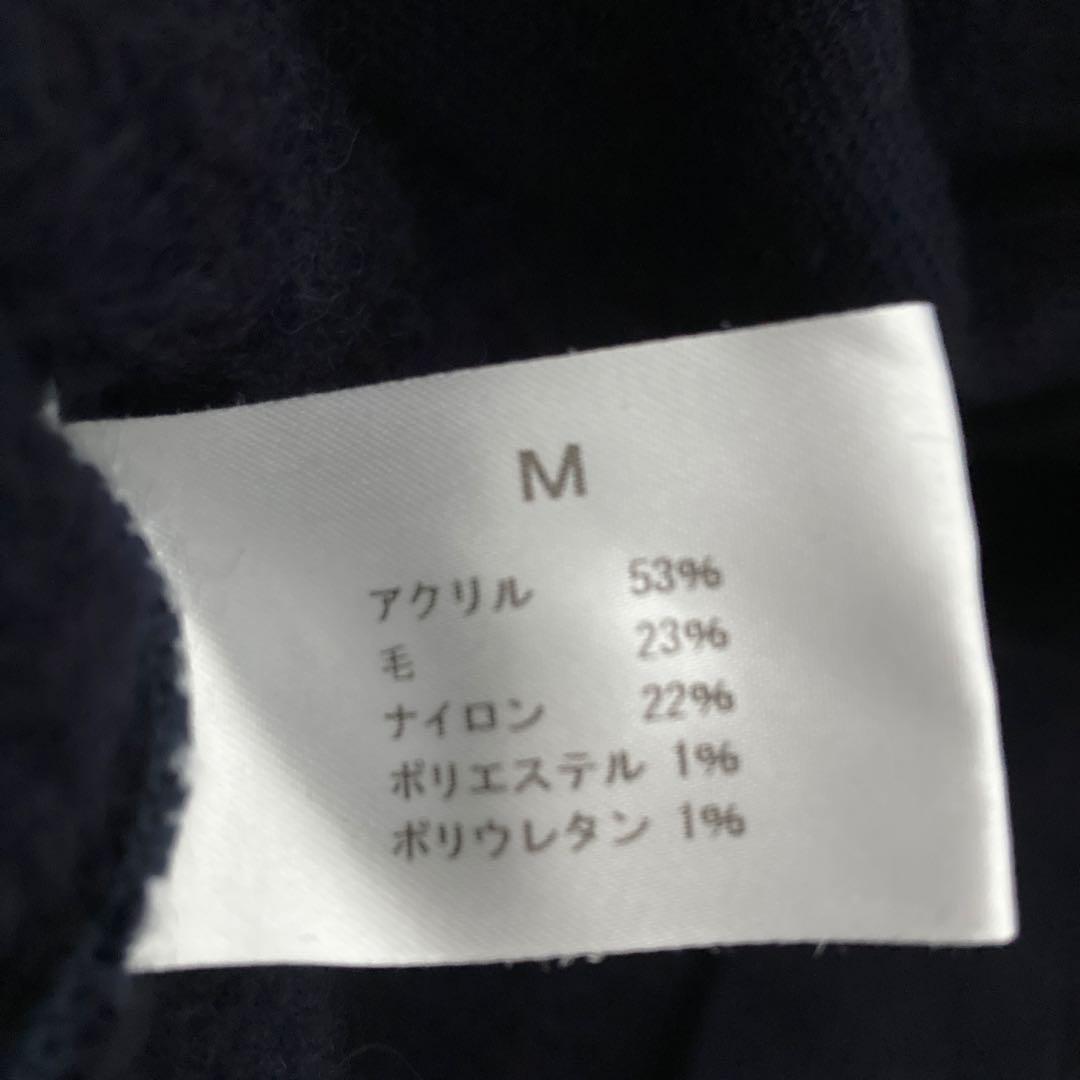 イエティナ　yetina トレーナー　スウェット　M ネイビーリラックスフィット