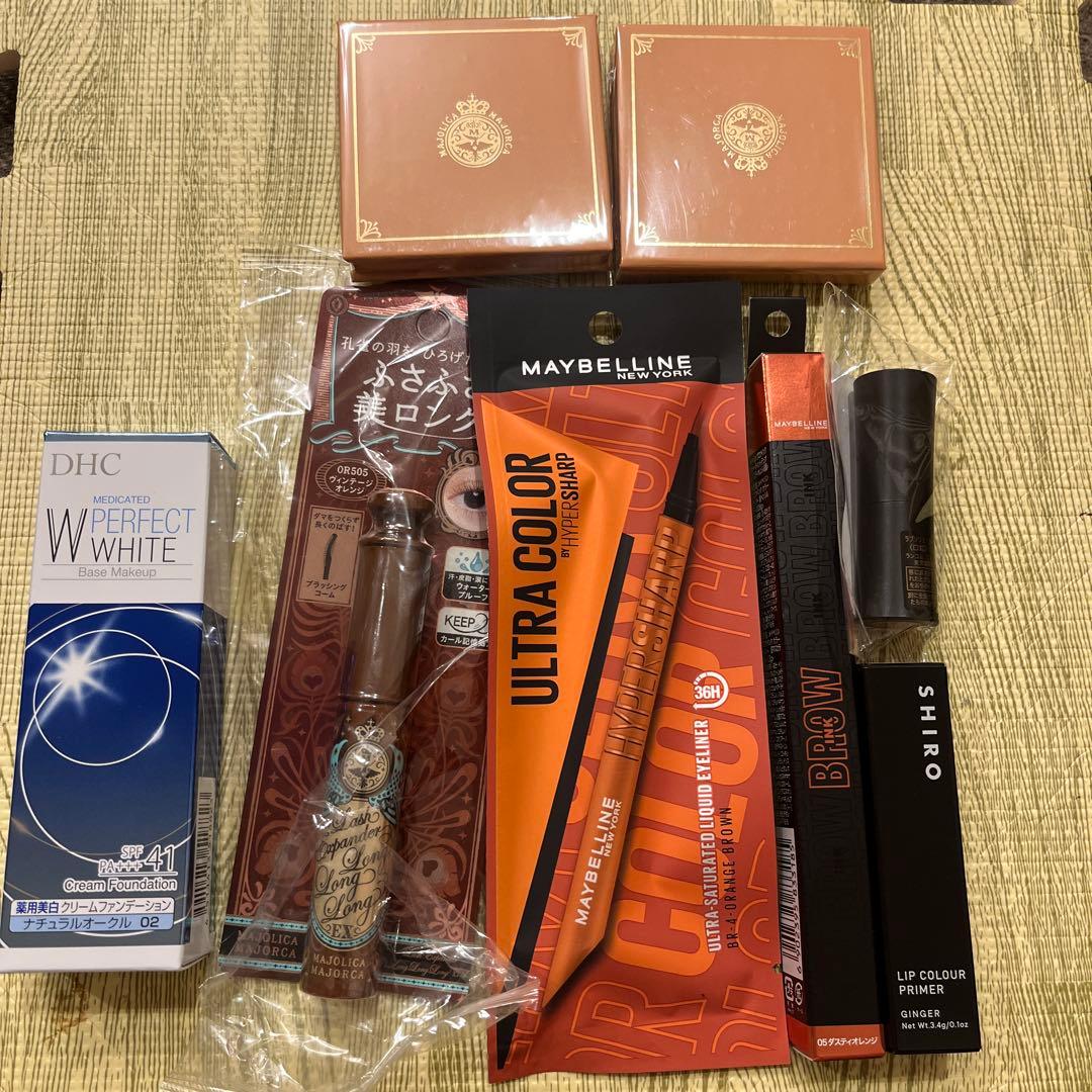 DHC & Maybelline＆マジョリカマジョルカなどメイクアップセット