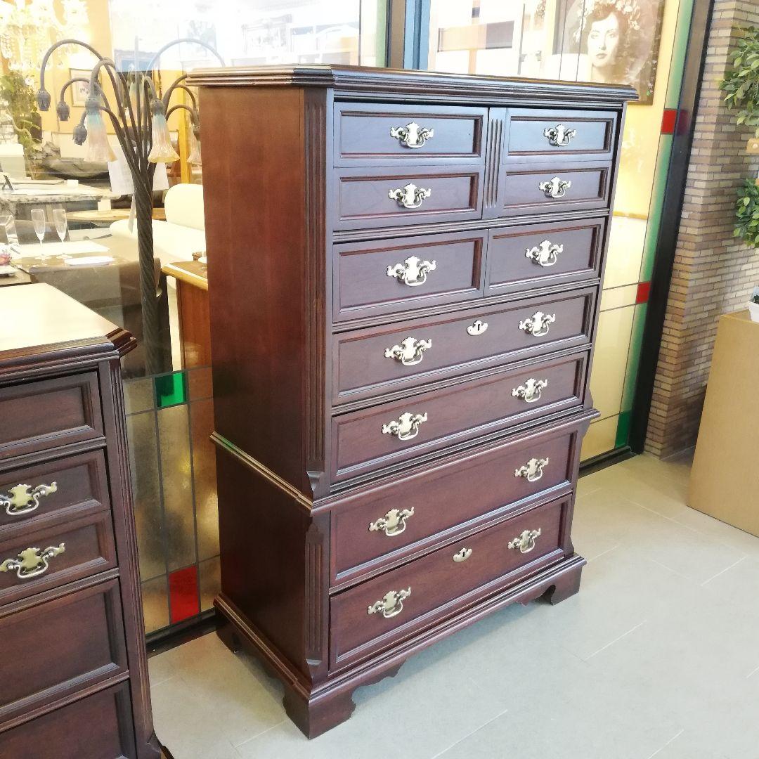 もうすぐ梅雨セール◇Bassett Furniture　アメリカ製　ハイチェスト