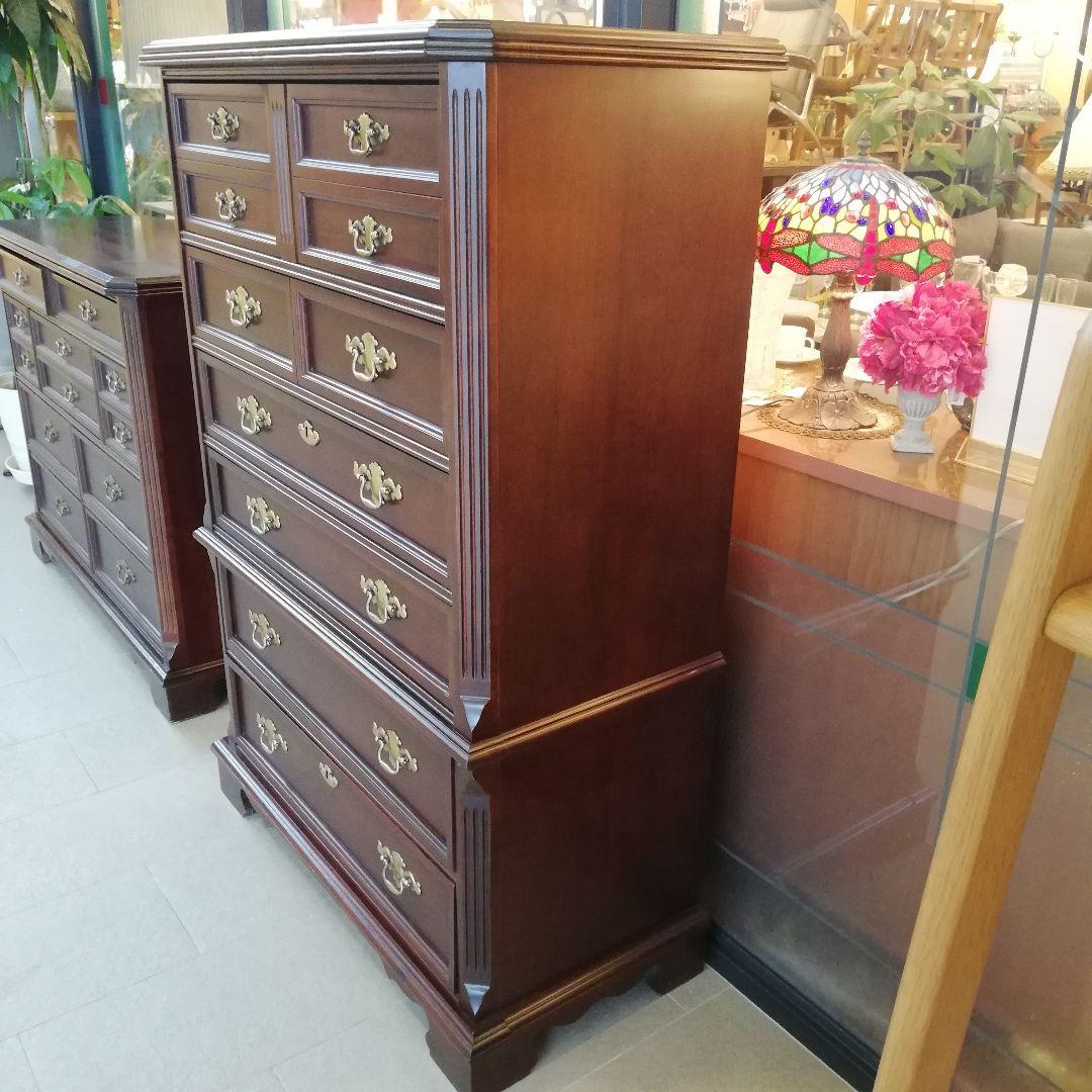 もうすぐ梅雨セール◇Bassett Furniture　アメリカ製　ハイチェスト