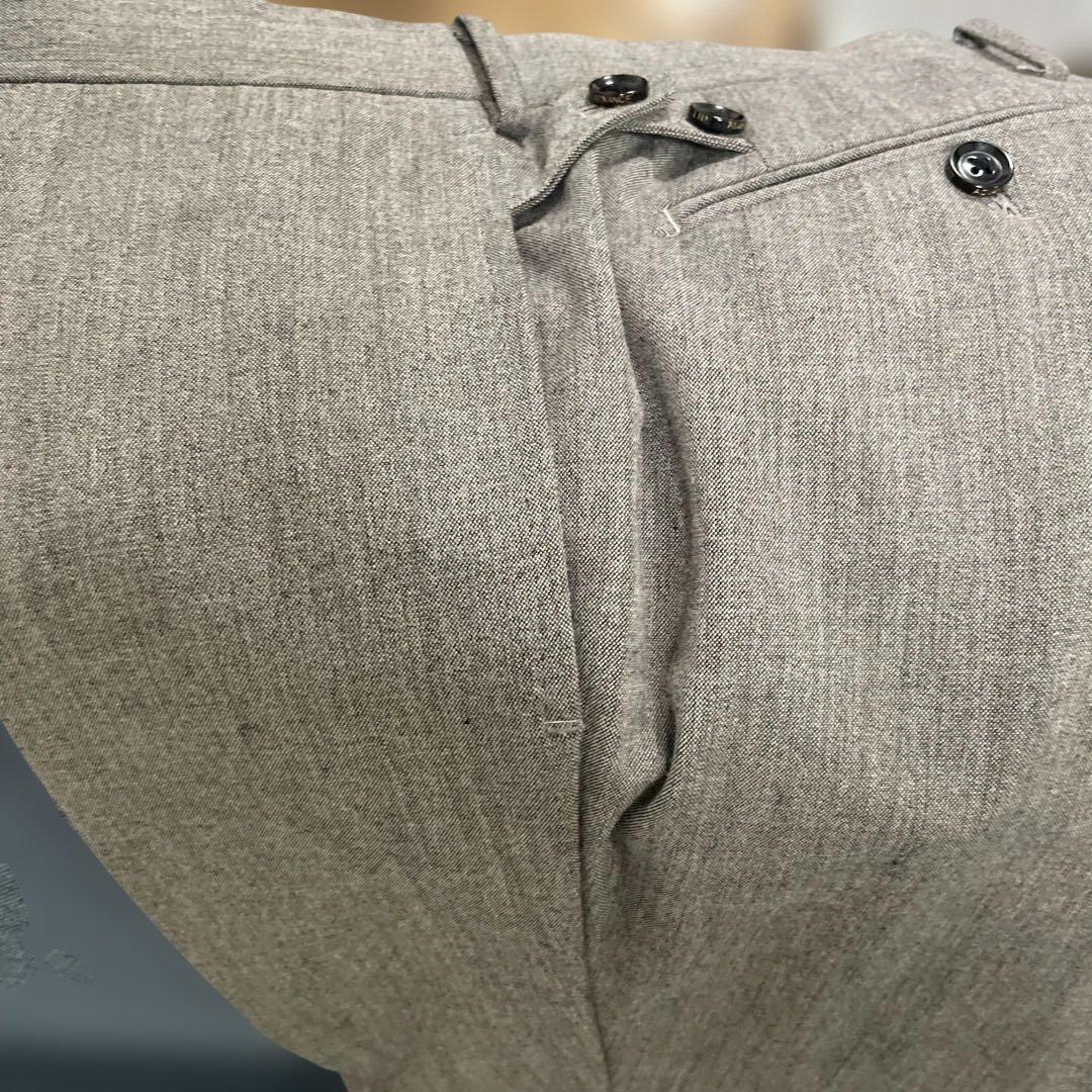 スラックス 5点セット ベージュ チェック柄