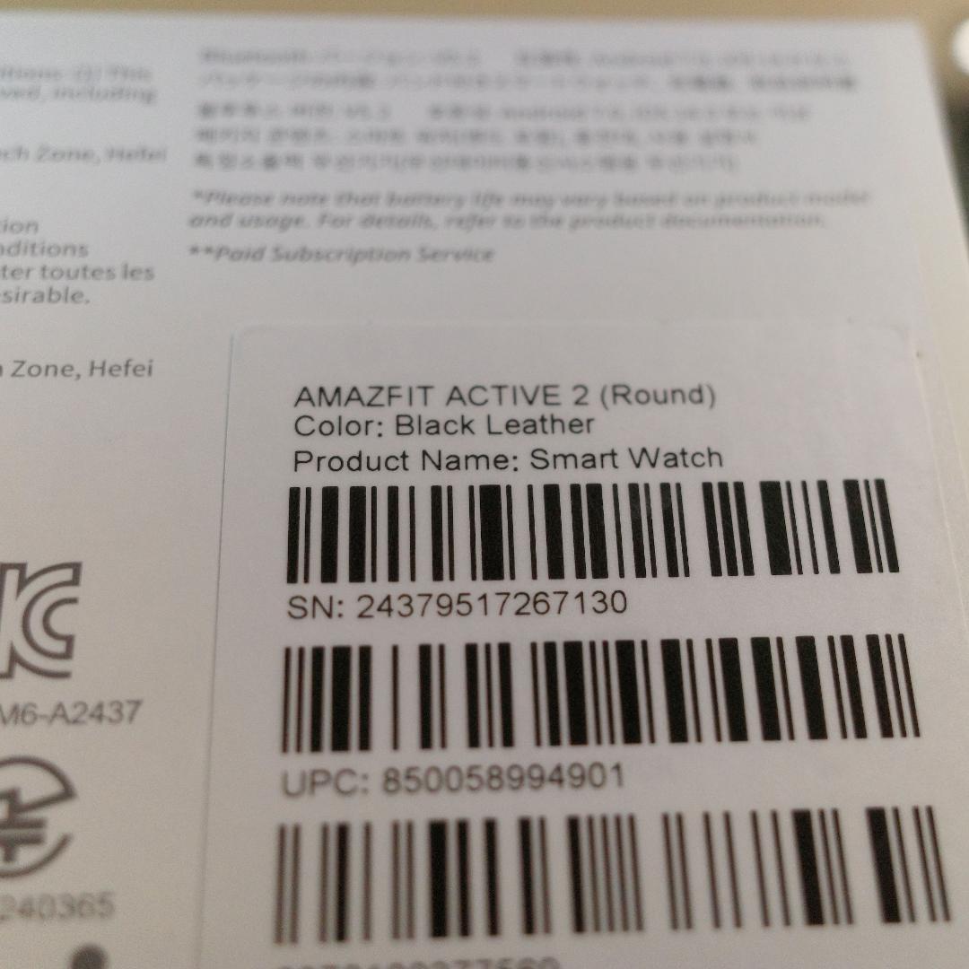 時計 Amazfit Active 2 Premium Version