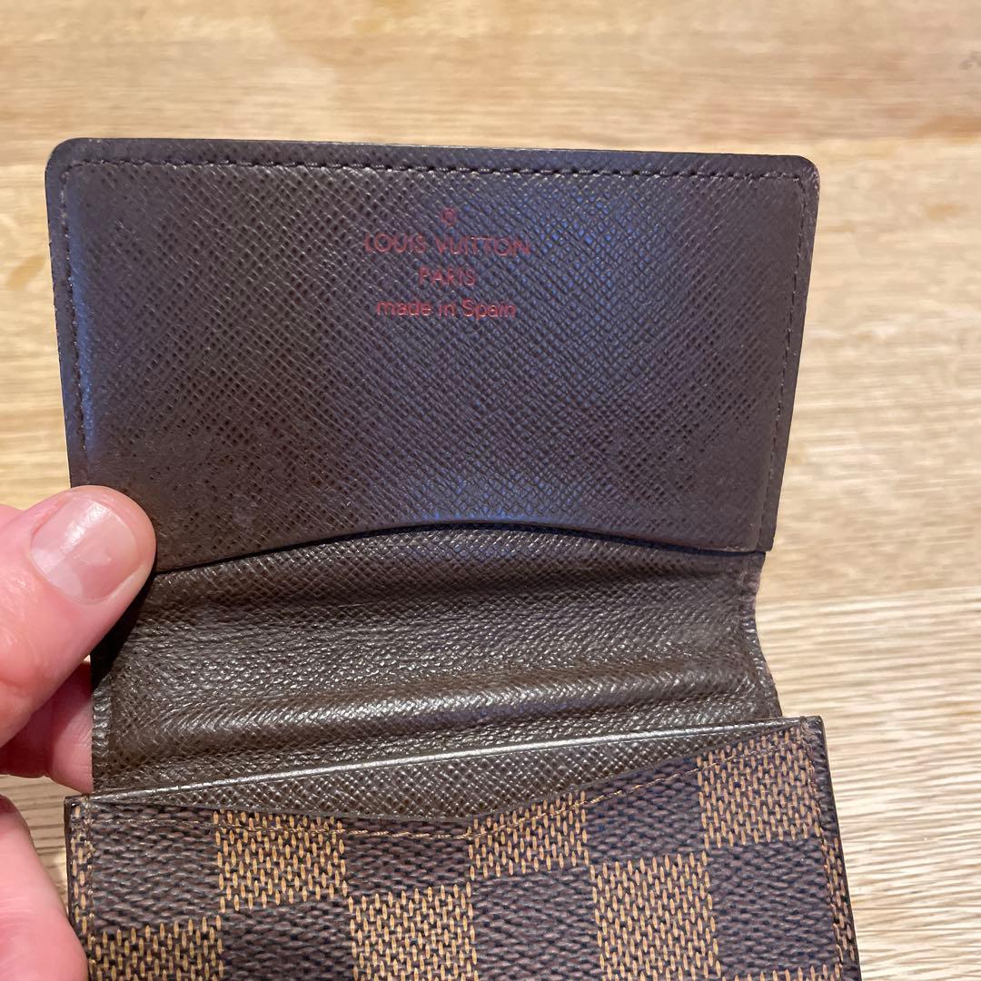 Louis Vuitton ダミエ レザー 名刺入れ
