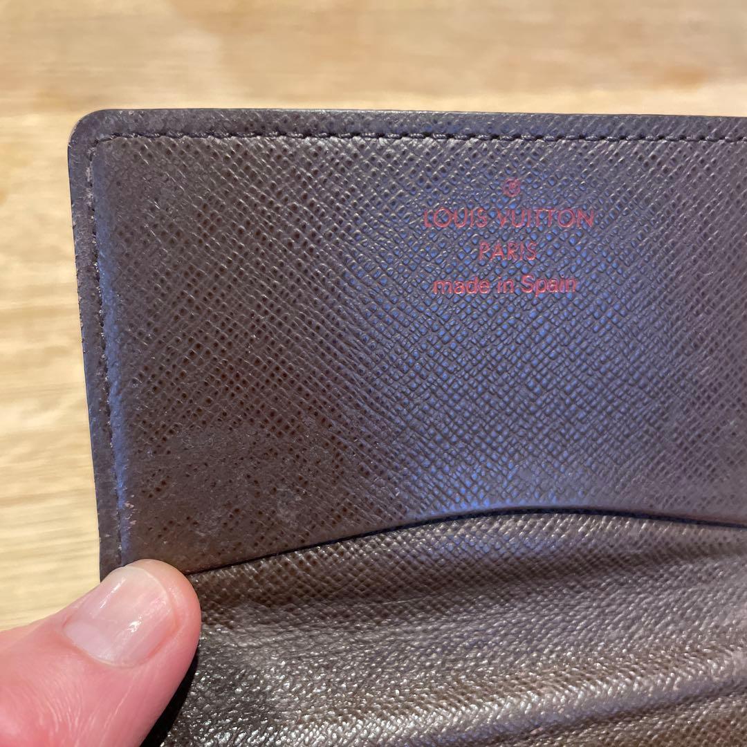 Louis Vuitton ダミエ レザー 名刺入れ
