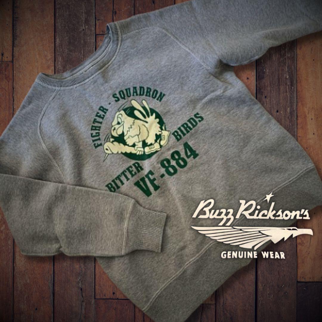 『良品◎』Buzz Rickson's(バズリクソンズ)プリントスウェット