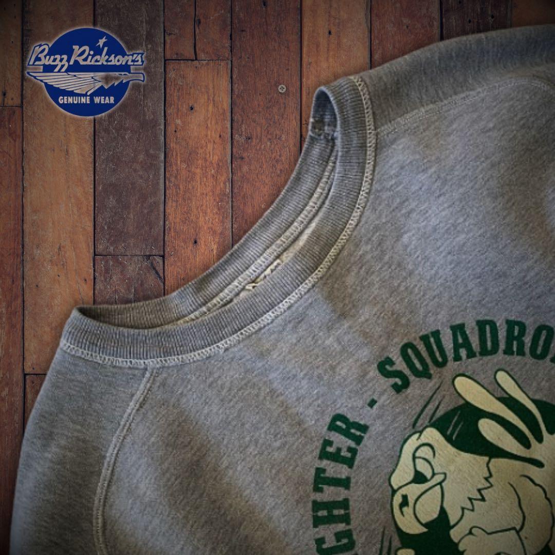 『良品◎』Buzz Rickson's(バズリクソンズ)プリントスウェット