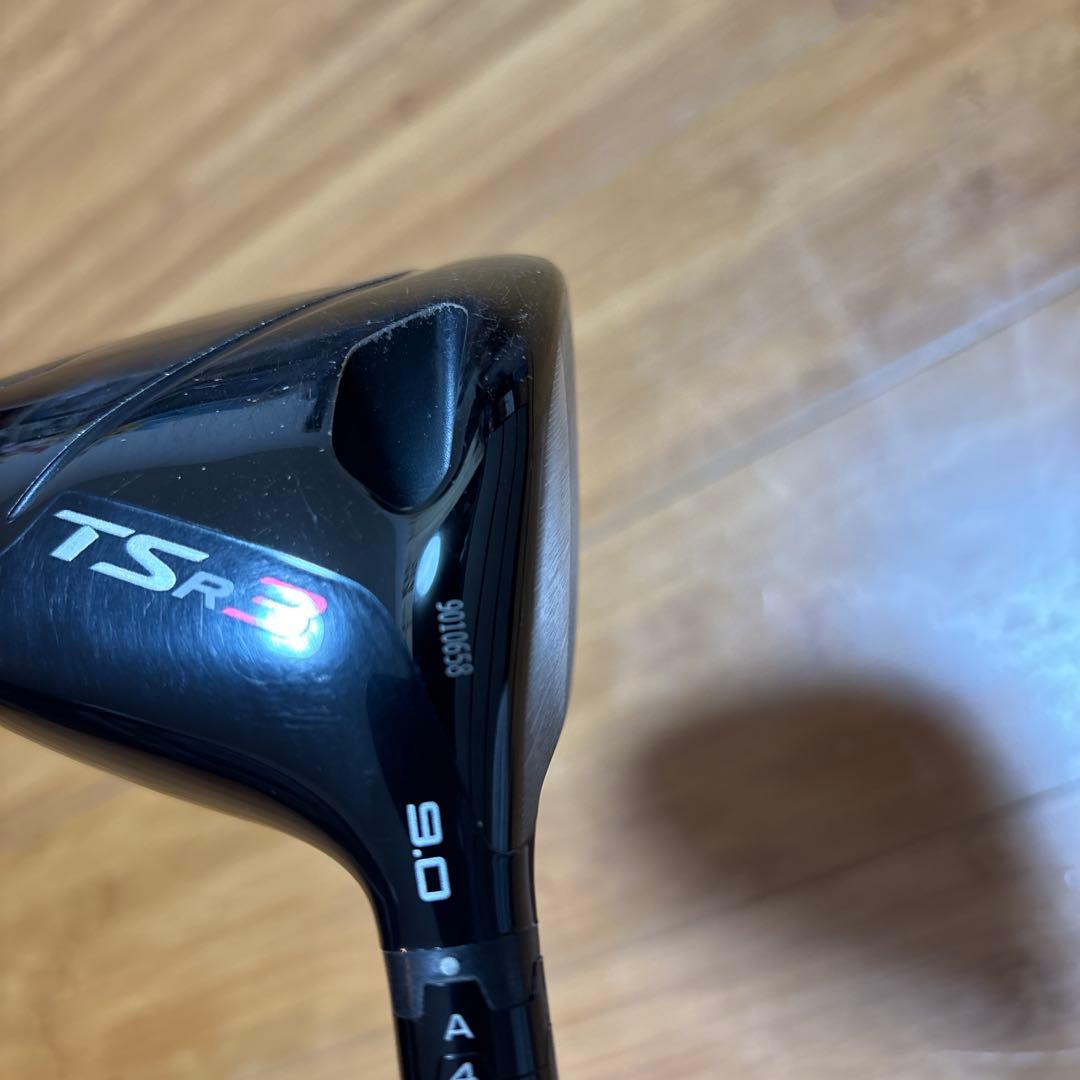 TSR3 ドライバー シャフト付き ヘッドカバー有り