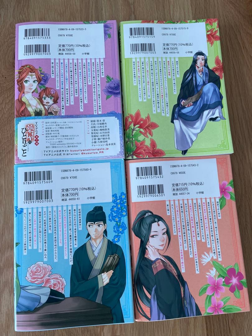 薬屋のひとりごと 猫猫の後宮謎解き手帳 ２1巻全巻セット