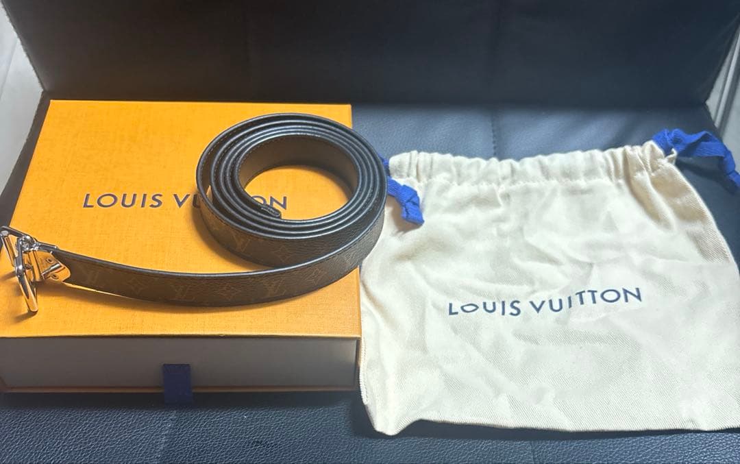 美品 ルイヴィトン トリビュート ベルト モノグラム 20mm M8751Z