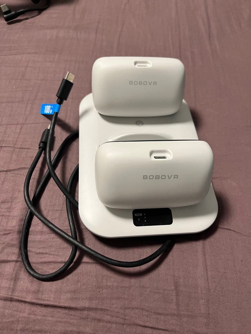 Quest3 128GB+BOBOVR S3+バッテリー充電ドッグ 等々