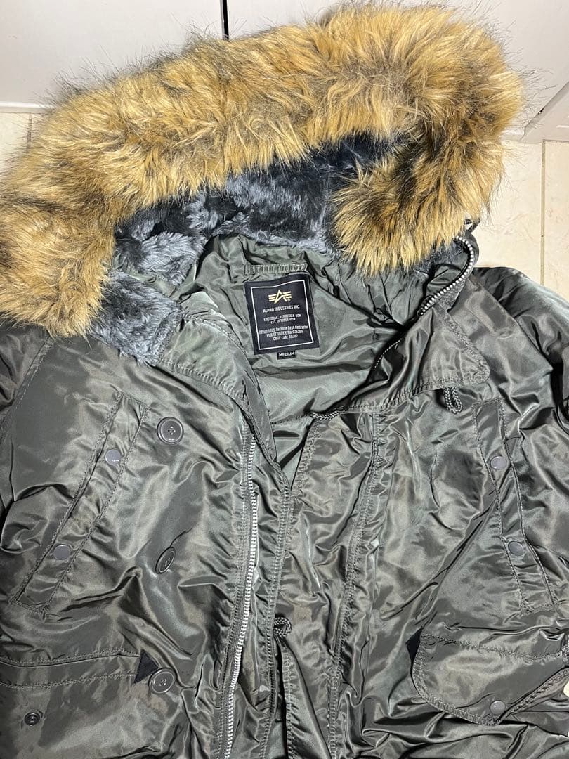 限定SALE 【美品】ALPHA INDUSTRIES ミリタリージャケット M