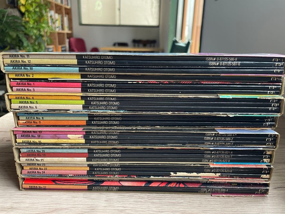 AKIRA オールカラー国際版 ポスター 翻訳書完品12345789