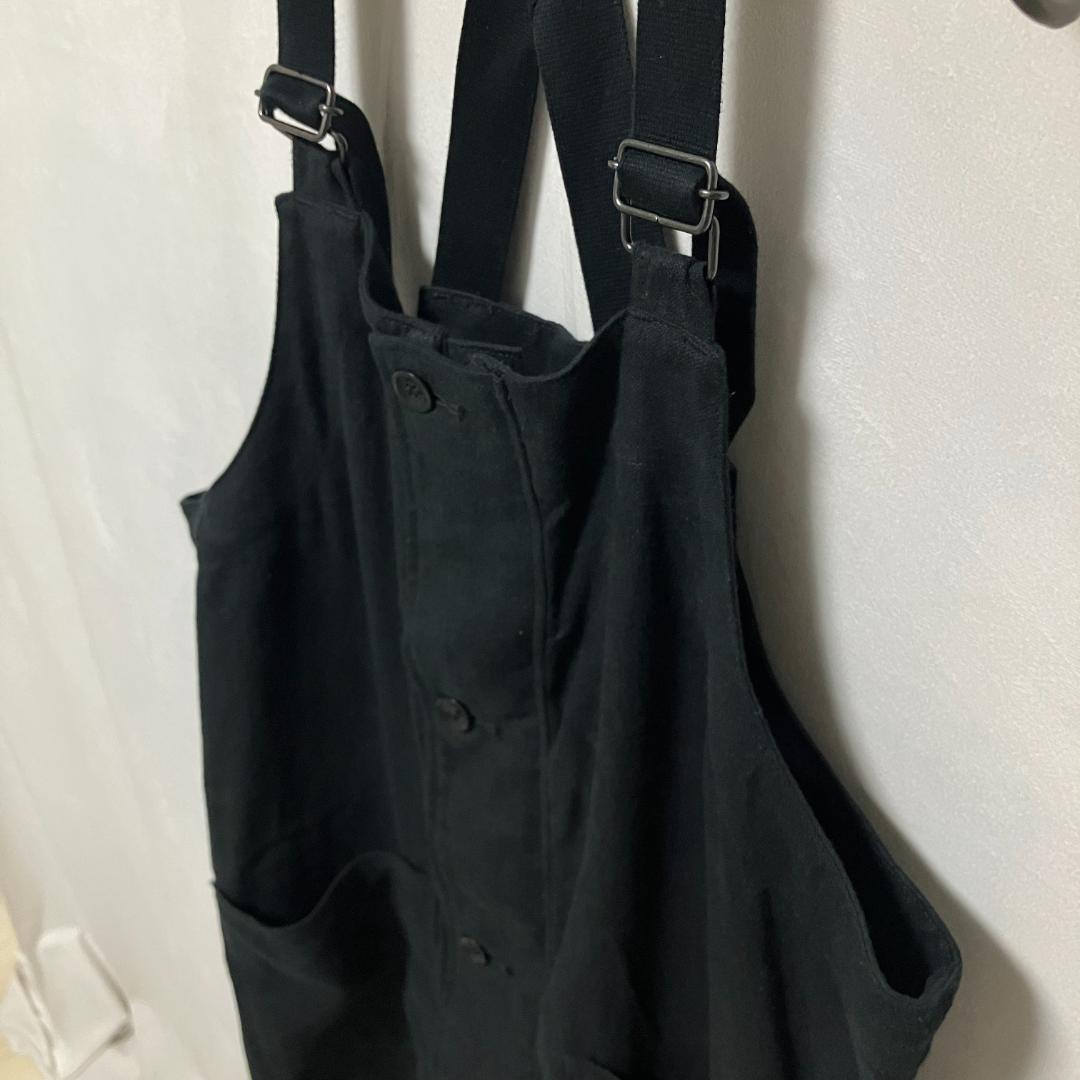 ANCELLM LINENSUEDE DECK PANTS オーバーオール