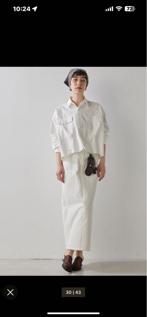 Whim Gazette デニムシャツ