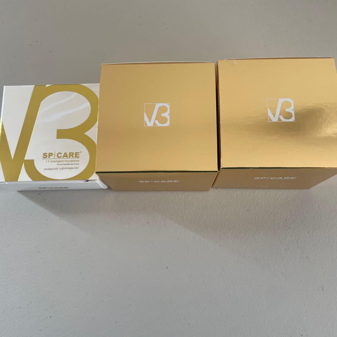 スピケア　インテリジェントファンデーション、ルカドークリーム×2個