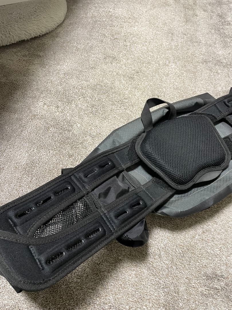 ORTLIEB ヒップパック2防水 ブラック/グレー