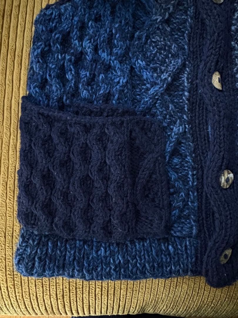 ソ*ル様 新品‼︎ Slow H スローハンズ ケーブル編み ニットベスト ネイ