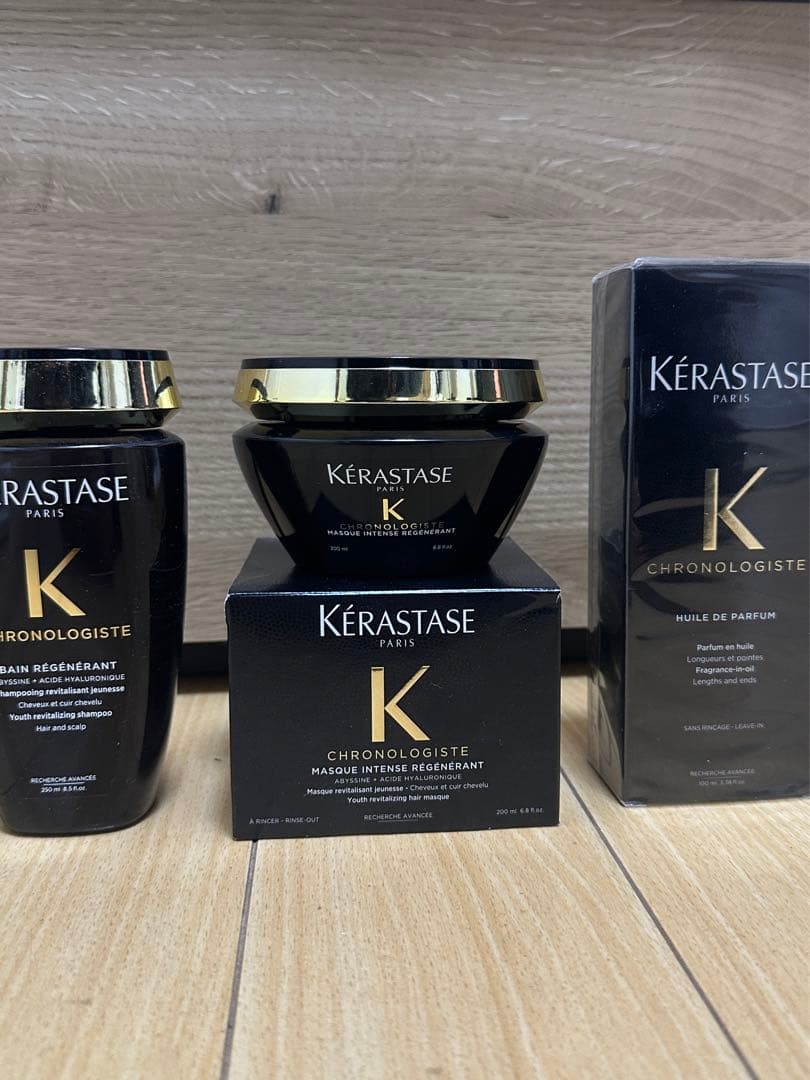 ケラスターゼ　人気3点セット　シャンプー　トリートメント　オイル